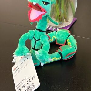 NEW Pokemon Center Rayquaza Sitting Cutie Plush